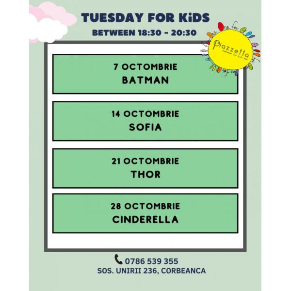 Tuesday - Piazzetta for kids