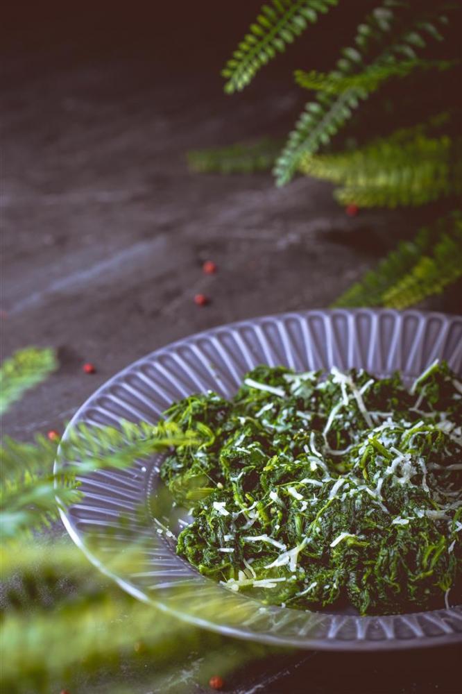 Spinaci saltati in padella